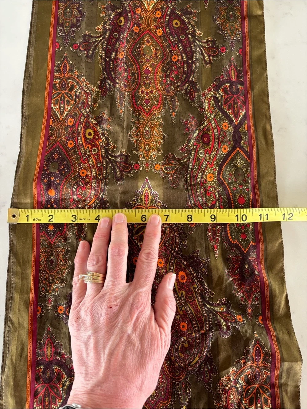 Asian Inspired Scarf‎